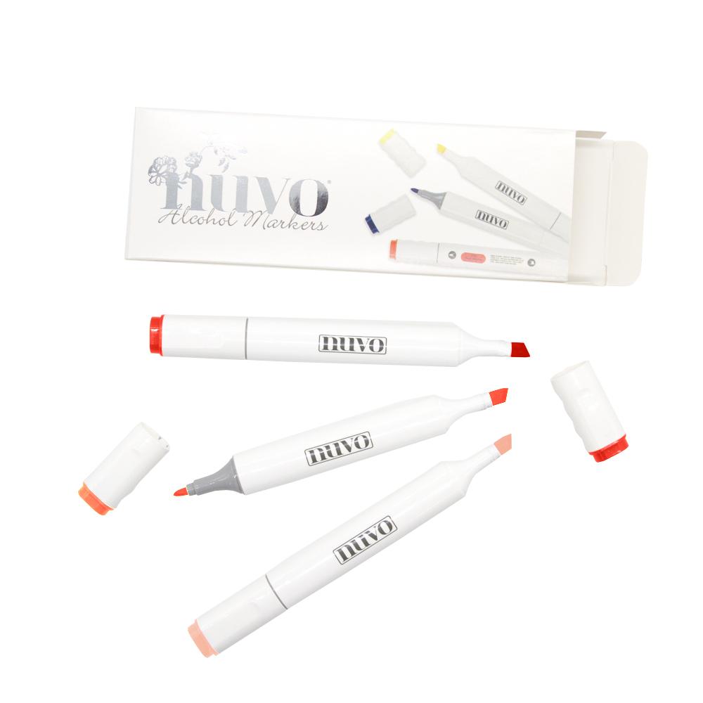Nuvo - Alcohol Marker Pen Collection - Coral Reef - 322n