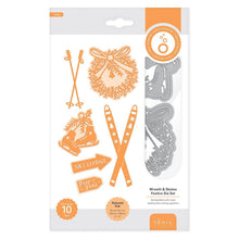 Load image into Gallery viewer, Tonic - Die - Festive Die Set - Wreath & Skates - 3576e