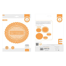 Load image into Gallery viewer, Elegant Oval Layering Die Set - Hugs & Kisses - 4897E