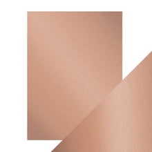 Load image into Gallery viewer, Craft Perfect - Mirror Card Satin - Burnished Rose - 8.5" x 11" (5/PK) - tonicstudios