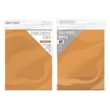 Load image into Gallery viewer, Craft Perfect - Pearlescent Card - Cosmic Copper- 8.5" x 11" - tonicstudios