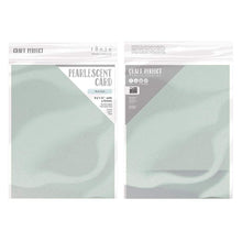 Load image into Gallery viewer, Craft Perfect - Pearlescent Card - Blue Frost - 8.5" x 11" (5/PK) - tonicstudios
