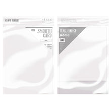 Load image into Gallery viewer, Craft Perfect - Smooth Card A4 - White (5/PK) - 9567e