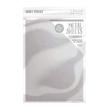 Load image into Gallery viewer, Craft Perfect - Metal Sheets - Silver Foil - A4 - tonicstudios