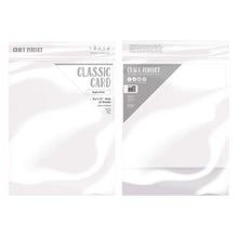 Load image into Gallery viewer, Craft Perfect - Classic Card - Bright White - Weave Textured - 8.5" x 11" (10/PK) - tonicstudios