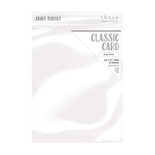 Load image into Gallery viewer, Craft Perfect - Classic Card - Bright White - Weave Textured - 8.5" x 11" (10/PK) - tonicstudios