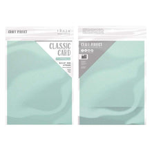 Load image into Gallery viewer, Craft Perfect - Classic Card - Arctic Blue - Weave Textured - 8.5" x 11" (10/PK) - tonicstudios