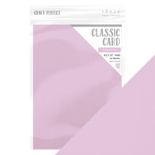 Load image into Gallery viewer, Craft Perfect  - Weave Textured Classic Card - Sugared Lilac - 8.5"x11" (10/PK) - 9691eUS