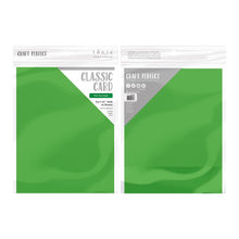 Load image into Gallery viewer, Craft Perfect - Classic Card - Pine Tree Green - Weave Textured - 8.5"x11" (10/PK) - 9716eUS