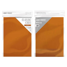 Load image into Gallery viewer, Craft Perfect - Classic Card - Ginger Pie - 8.5" x 11" (10/PK) - 9730e