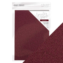 Load image into Gallery viewer, Craft Perfect - Speciality Paper - Royal Garnet - A4 (5/PK) - 9893E