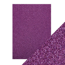 Load image into Gallery viewer, Craft Perfect - Glitter Card - Nebula Purple - A4 (5/PK) - 9946e - tonicstudios