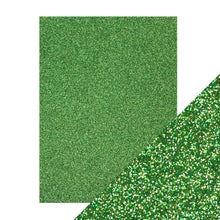 Load image into Gallery viewer, Craft Perfect - Glitter Card - Lucky Shamrock - 8.5" x 11" - 5 Pack - 9965E - tonicstudios