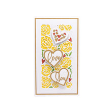 Load image into Gallery viewer, Mini Slimline Love Hearts Die Set - 5069E