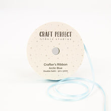 Load image into Gallery viewer, Craft Perfect Ribbon Craft Perfect - Ribbon - Double Face Satin - Arctic Blue - 3mm - 8966E