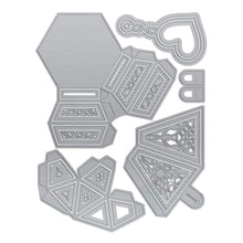 Load image into Gallery viewer, Tonic Studios Die Cutting Alluring Perfume Bottle Sweet Fragrance Die Set - 4263E