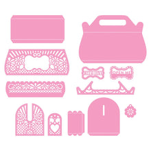 Load image into Gallery viewer, Tonic Studios Die Cutting Dainty Floral Handbag Die Set - 4977E