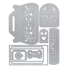 Load image into Gallery viewer, Tonic Studios Die Cutting Dainty Floral Handbag Die Set - 4977E