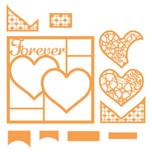Load image into Gallery viewer, Tonic Studios Die Cutting Sentimental Frames Forever Die Set - 4336E