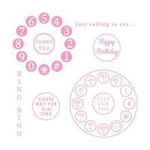 Load image into Gallery viewer, Tonic Studios Stamps Vintage Telephone Stamp Set - 4915E