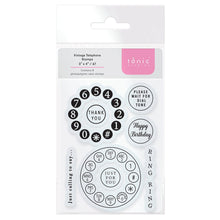 Load image into Gallery viewer, Tonic Studios Stamps Vintage Telephone Stamp Set - 4915E