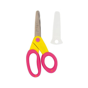 Tonic Studios - Scissors - Kushgrip Kids (Blunt Tip) Yellow / Pink - 120e