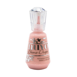 Nuvo - Stone Drops - Rosebud Pink - 1290n