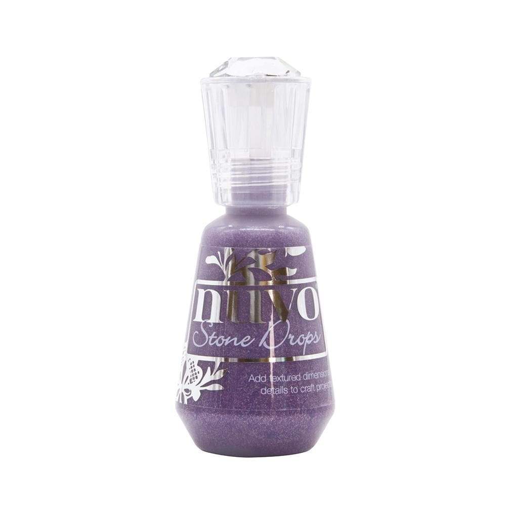 Nuvo - Stone Drops - Plum Slate - 1299n