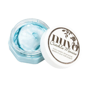 Nuvo - Crackle Mousse - Celestial Blue - 1394n