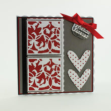Load image into Gallery viewer, Tonic Studios - Cutesy Heart Patchwork Square Die Set  - 4423E
