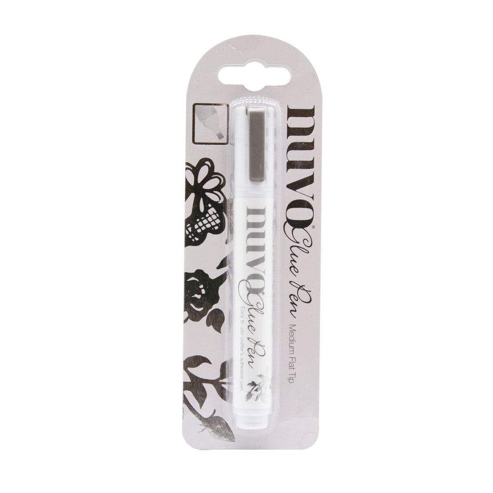 Nuvo - Adhesives - Flat Tip Glue Pen Medium - 203n – Tonic Studios