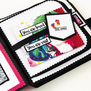 Dimensions - Tonic Studios - Dimensions - Peekaboo Memory Book Pocket Slider Die Set - 2506E