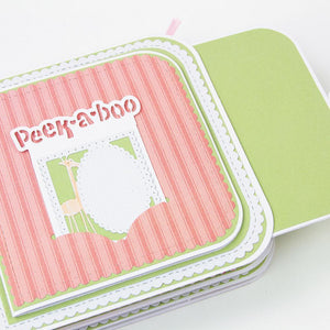 Dimensions - Tonic Studios - Dimensions - Peekaboo Memory Book Pocket Slider Die Set - 2506E