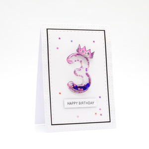 Essentials - Tonic Studios - Essentials - Number 3 Die & Shaker Set - 2823E