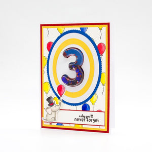 Essentials - Tonic Studios - Essentials - Number 3 Die & Shaker Set - 2823E