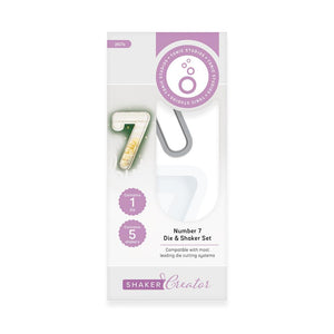 Tonic - Shaker Creator - Number 7 Die & Shaker Set - 2827e
