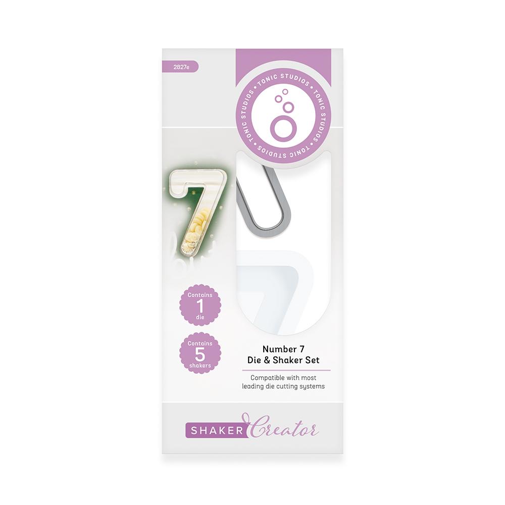 Tonic - Shaker Creator - Number 7 Die & Shaker Set - 2827e