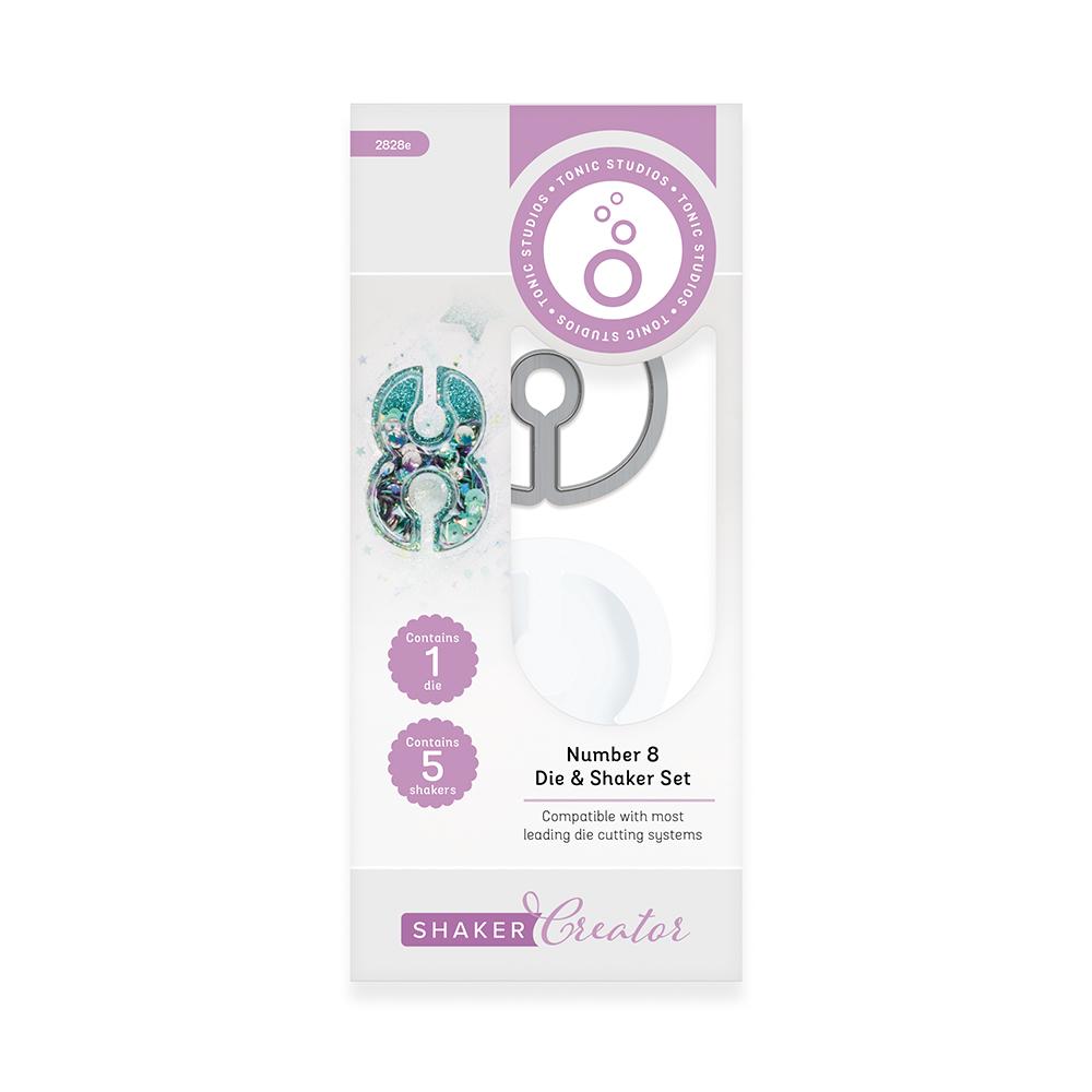 Tonic - Shaker Creator - Number 8 Die & Shaker Set - 2828e