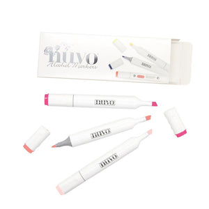 Nuvo - Alcohol Marker Pen Collection - Rosy Pinks - 316n