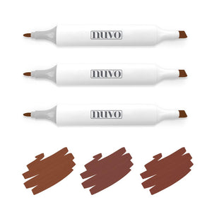Nuvo - Alcohol Marker Pen Collection - Natural Browns - 317n