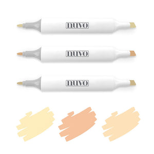 Nuvo - Alcohol Marker Pen Collection - Fair Skin Tones - 318n