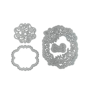 Dimensions - Tonic Studios - Dimensions - Florulent Bundle Frame Topper Die Set - 3255E