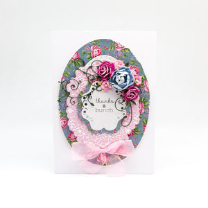 Dimensions - Tonic Studios - Dimensions - Florulent Bundle Frame Topper Die Set - 3255E