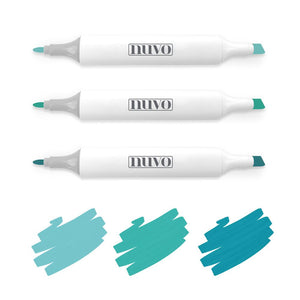 Nuvo - Alcohol Marker Pen Collection - Aquamarine - 326n