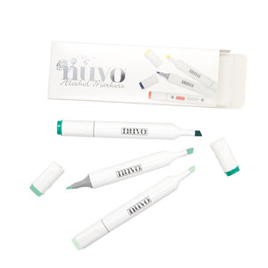 Nuvo - Alcohol Marker Pen Collection - Emerald Seas - 334n