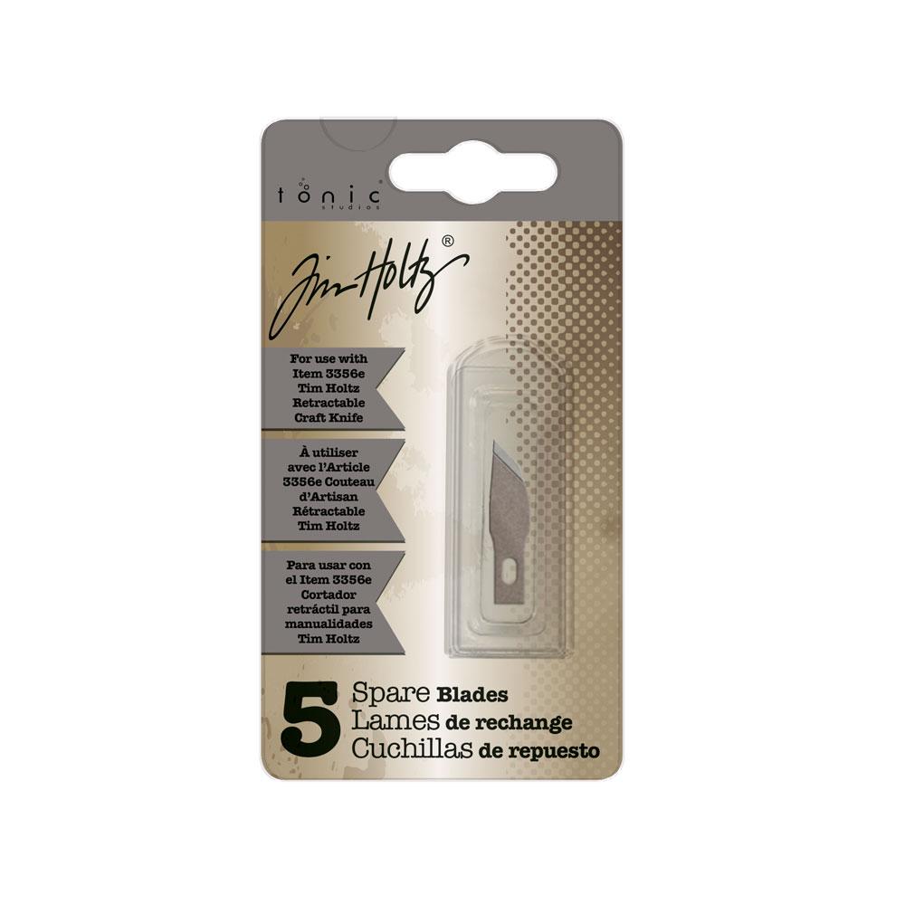 Tim Holtz - Retractable Craft Knife - Spare Blades (Wide Point) - 3358E