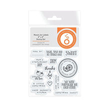 Load image into Gallery viewer, Stamps - Tonic Studios - Stamps - Jam Jar Labels Stamp Set - 3379E
