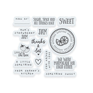 Stamps - Tonic Studios - Stamps - Jam Jar Labels Stamp Set - 3379E