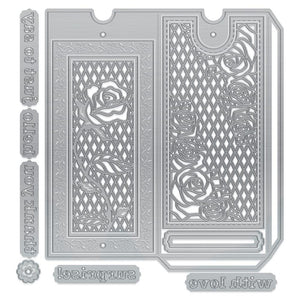 Tonic Studios - Single Rose Magic Sliding Skinny Envelope - 3673E