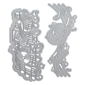 Tonic Studios - Nothing But Treble Double Strip Die Set - 3683E